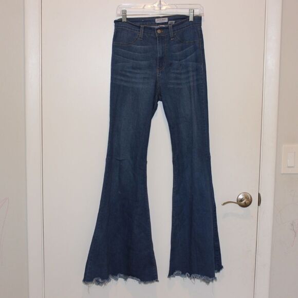 Judy Blue High Waisted Super Flared Jeans Women Size 29 - Picture 2 of 14